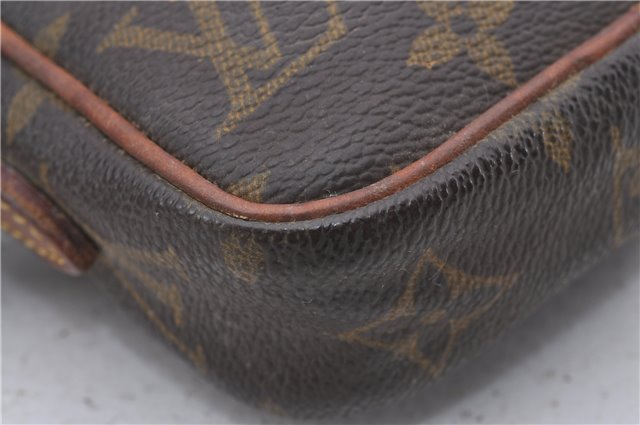 Auth Louis Vuitton Monogram Mini Poche Danube Shoulder Cross Bag M45268 LV 2275D