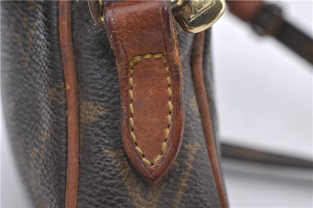 Auth Louis Vuitton Monogram Mini Poche Danube Shoulder Cross Bag M45268 LV 2275D