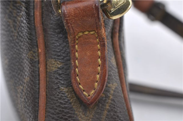 Auth Louis Vuitton Monogram Mini Poche Danube Shoulder Cross Bag M45268 LV 2275D