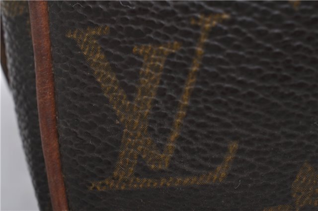 Auth Louis Vuitton Monogram Mini Poche Danube Shoulder Cross Bag M45268 LV 2275D