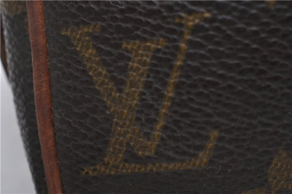 Auth Louis Vuitton Monogram Mini Poche Danube Shoulder Cross Bag M45268 LV 2275D