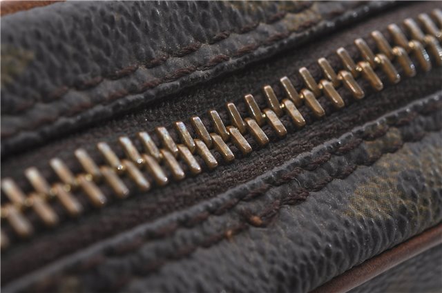 Auth Louis Vuitton Monogram Mini Poche Danube Shoulder Cross Bag M45268 LV 2275D