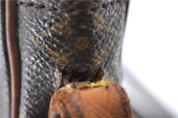 Auth Louis Vuitton Monogram Mini Poche Danube Shoulder Cross Bag M45268 LV 2275D