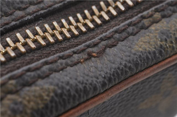 Auth Louis Vuitton Monogram Mini Poche Danube Shoulder Cross Bag M45268 LV 2275D