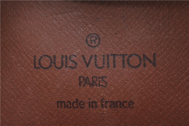 Auth Louis Vuitton Monogram Mini Poche Danube Shoulder Cross Bag M45268 LV 2275D