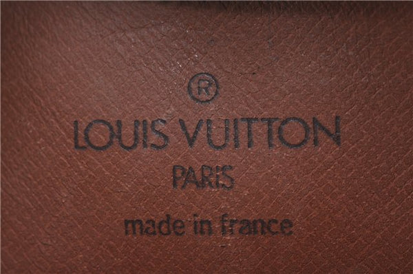 Auth Louis Vuitton Monogram Mini Poche Danube Shoulder Cross Bag M45268 LV 2275D