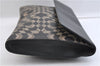 Authentic GUCCI GG Caleido Clutch Hand Bag PVC Leather 406725 Black 2275F