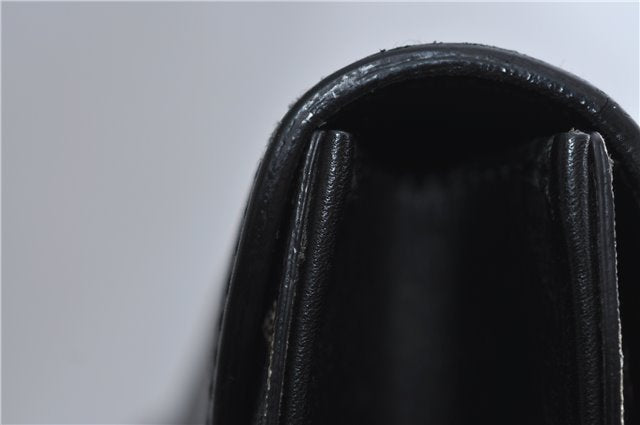 Authentic GUCCI GG Caleido Clutch Hand Bag PVC Leather 406725 Black 2275F