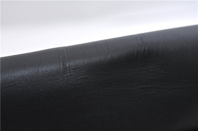 Authentic GUCCI GG Caleido Clutch Hand Bag PVC Leather 406725 Black 2275F