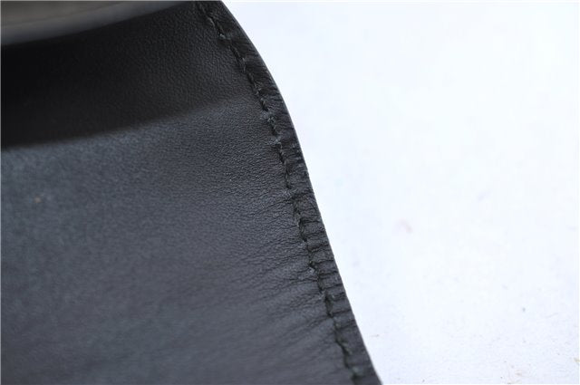 Authentic GUCCI GG Caleido Clutch Hand Bag PVC Leather 406725 Black 2275F