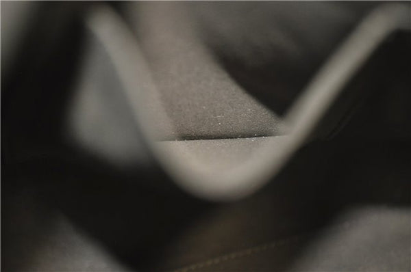 Authentic GUCCI GG Caleido Clutch Hand Bag PVC Leather 406725 Black 2275F