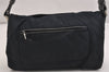 Authentic PRADA TESSUTO TEC Nylon Leather Shoulder Bag B9716 Navy Blue 2277I