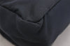 Authentic PRADA TESSUTO TEC Nylon Leather Shoulder Bag B9716 Navy Blue 2277I