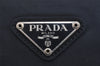 Authentic PRADA TESSUTO TEC Nylon Leather Shoulder Bag B9716 Navy Blue 2277I