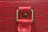 Authentic Louis Vuitton Epi Sac Triangle Hand Bag Red M52097 LV 2279D