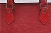 Authentic Louis Vuitton Epi Sac Triangle Hand Bag Red M52097 LV 2279D