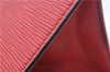 Authentic Louis Vuitton Epi Sac Triangle Hand Bag Red M52097 LV 2279D