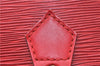 Authentic Louis Vuitton Epi Sac Triangle Hand Bag Red M52097 LV 2279D