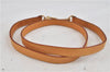 Authentic Louis Vuitton Leather Shoulder Strap Beige 39.4" LV 2280D