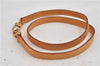 Authentic Louis Vuitton Leather Shoulder Strap Beige 39.4" LV 2280D