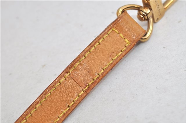 Authentic Louis Vuitton Leather Shoulder Strap Beige 39.4