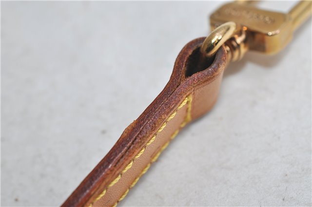 Authentic Louis Vuitton Leather Shoulder Strap Beige 39.4