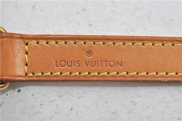 Authentic Louis Vuitton Leather Shoulder Strap Beige 39.4" LV 2280D