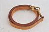 Authentic Louis Vuitton Leather Shoulder Strap Beige 39.4" LV 2280D