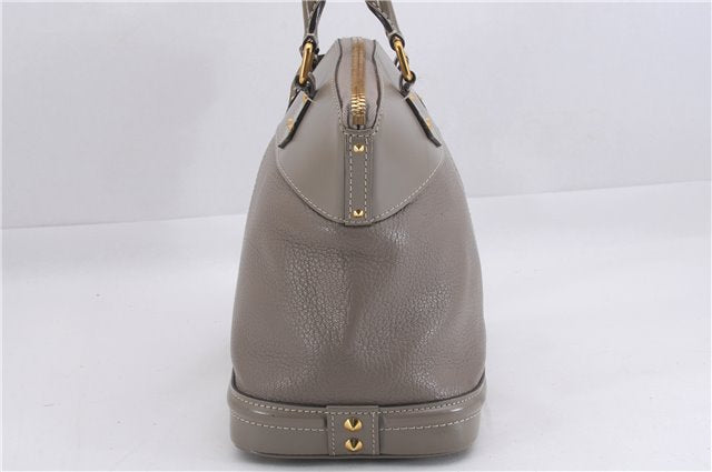 Authentic Louis Vuitton Suhali Lockit PM Hand Bag Gray M91790 LV 2282E