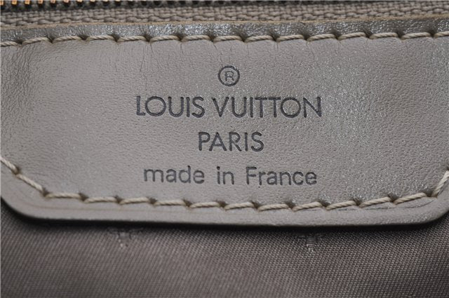 Authentic Louis Vuitton Suhali Lockit PM Hand Bag Gray M91790 LV 2282E