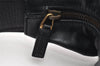 Authentic GUCCI Horsebit Large Hobo Shoulder Hand Bag Leather 115867 Black 2283I