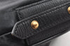Authentic GUCCI Horsebit Large Hobo Shoulder Hand Bag Leather 115867 Black 2283I