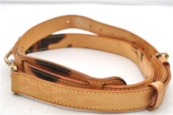 Authentic Louis Vuitton Leather Shoulder Strap Beige 39.8-46.5" LV 2284D