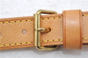 Authentic Louis Vuitton Leather Shoulder Strap Beige 39.8-46.5" LV 2284D