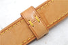 Authentic Louis Vuitton Leather Shoulder Strap Beige 39.8-46.5" LV 2284D