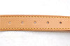 Authentic Louis Vuitton Leather Shoulder Strap Beige 39.8-46.5" LV 2284D