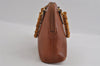 Authentic GUCCI Bamboo 2way Hand Shoulder Bag Purse Leather Brown Junk 2284I