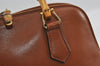 Authentic GUCCI Bamboo 2way Hand Shoulder Bag Purse Leather Brown Junk 2284I
