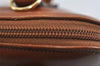 Authentic GUCCI Bamboo 2way Hand Shoulder Bag Purse Leather Brown Junk 2284I