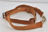 Authentic Louis Vuitton Leather Shoulder Strap Beige 41.7-48.8" LV 2285D