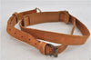 Authentic Louis Vuitton Leather Shoulder Strap Beige 41.7-48.8" LV 2285D