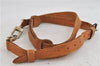 Authentic Louis Vuitton Leather Shoulder Strap Beige 41.7-48.8" LV 2285D