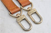 Authentic Louis Vuitton Leather Shoulder Strap Beige 41.7-48.8" LV 2285D