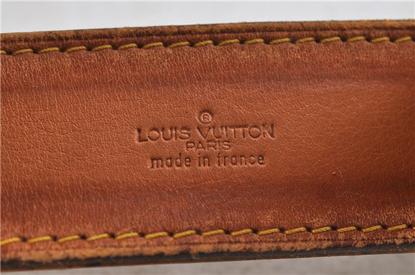 Authentic Louis Vuitton Leather Shoulder Strap Beige 41.7-48.8" LV 2285D