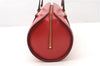 Authentic Louis Vuitton Epi Soufflot Hand Bag Red M52227 LV 2287F