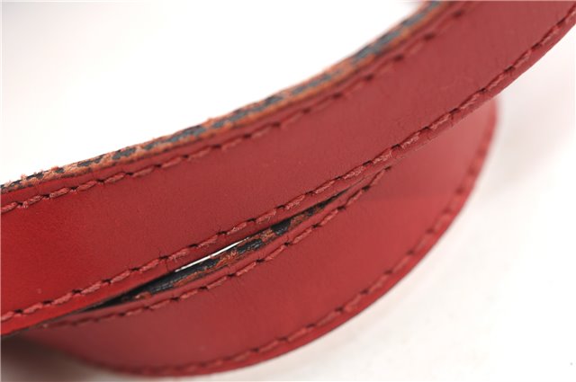 Authentic Louis Vuitton Epi Soufflot Hand Bag Red M52227 LV 2287F