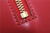 Authentic Louis Vuitton Epi Soufflot Hand Bag Red M52227 LV 2287F