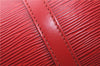 Authentic Louis Vuitton Epi Soufflot Hand Bag Red M52227 LV 2287F