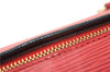 Authentic Louis Vuitton Epi Soufflot Hand Bag Red M52227 LV 2287F