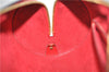Authentic Louis Vuitton Epi Soufflot Hand Bag Red M52227 LV 2287F